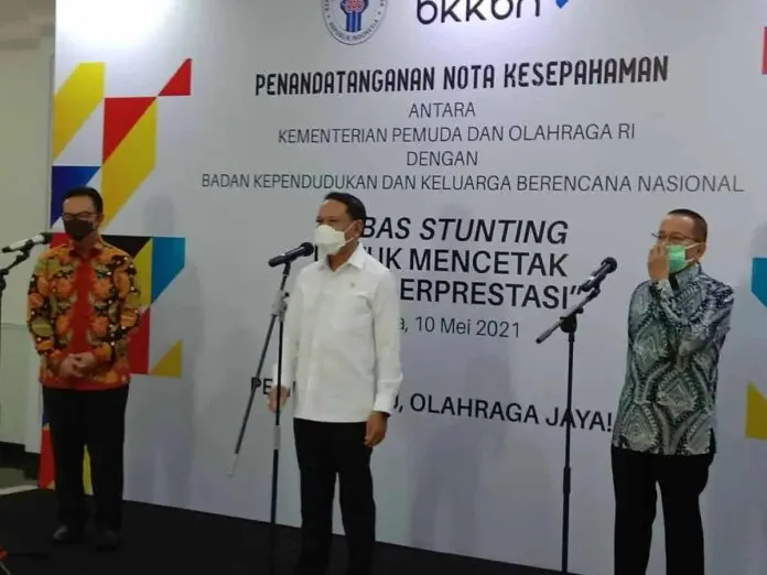 Gandeng BKKBN, Menpora Ingin Bentuk SDM Unggul dan Mencetak Atlet Berprestasi Gandeng BKKBN, Menpora Ingin Bentuk SDM Unggul dan Mencetak Atlet Berprestasi