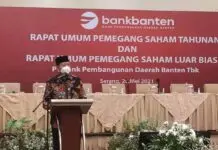 Gubernur WH : Pasti Bisa Bersaing, Bank Banten punya Potensi Luar Biasa