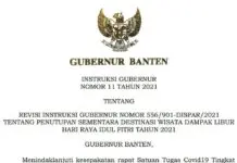 Destinasi Wisata Banten di Zona Hijau dan Kuning Dibuka Kembali