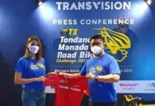 Transvision Gelar Event Balap Sepeda di Tondano dan Manado