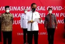 Presiden Jokowi Apresiasi Gubernur Banten Dalam Penanganan Covid-19
