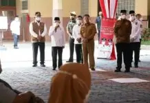 Gubernur Banten dan Wakil, Dampingi Wapres KH Ma'ruf Amin Tinjau Vaksinasi Covid-19 Di Kota Tangerang