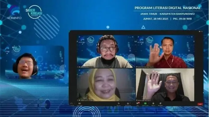 Webinar Literasi Digital Banyuwangi, Indonesia Makin Cakap Digital Webinar Literasi Digital Banyuwangi, Indonesia Makin Cakap Digital