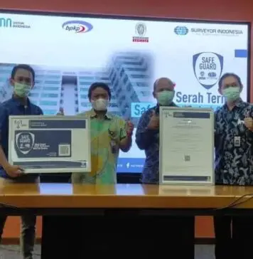 BPKP Instansi Pemerintah Pertama Dapatkan Label Safe Guard SIBV BPKP Instansi Pemerintah Pertama Dapatkan Label Safe Guard SIBV