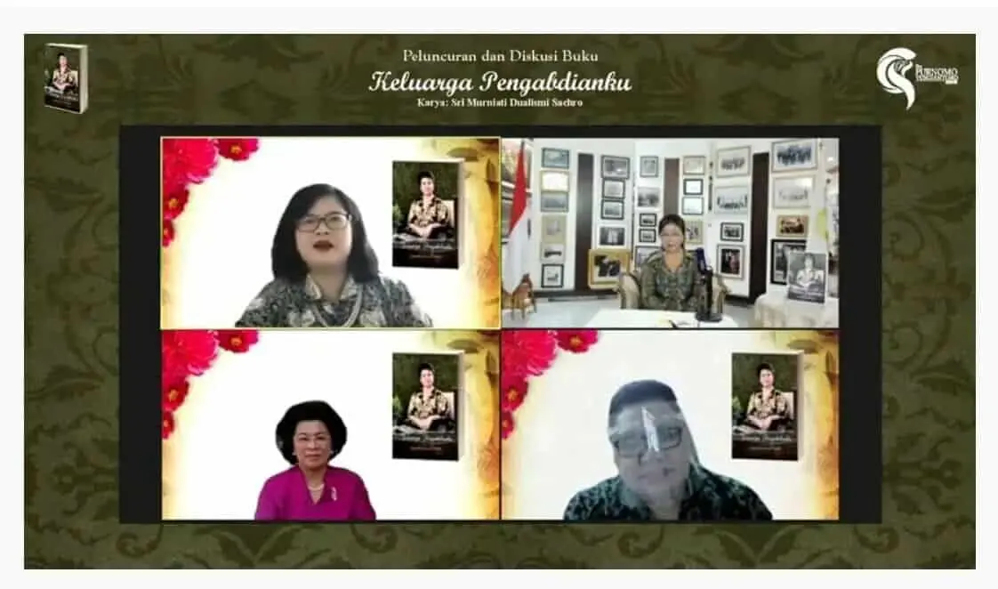 Peluncuran dan Diskusi Buku Keluarga Pengabdianku Karya Sri Murniati Dualismi Sachro Peluncuran dan Diskusi Buku Keluarga Pengabdianku Karya Sri Murniati Dualismi Sachro
