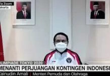 Menpora Minta Doa dan Dukungan Masyarakat Indonesia untuk Atlet Olimpiade Tokyo 2020