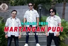 Lirik Martangan Pudi - Nagabe Trio