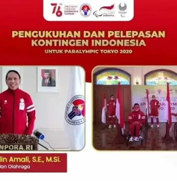 Menpora Lepas Kontingen Paralimpiade Indonesia Menpora Lepas Kontingen Paralimpiade Indonesia