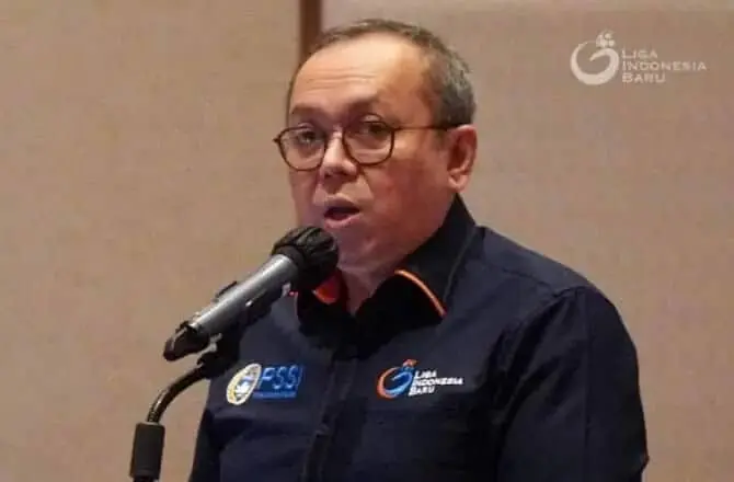 Dirut PT LIB Akhmad Hadian L