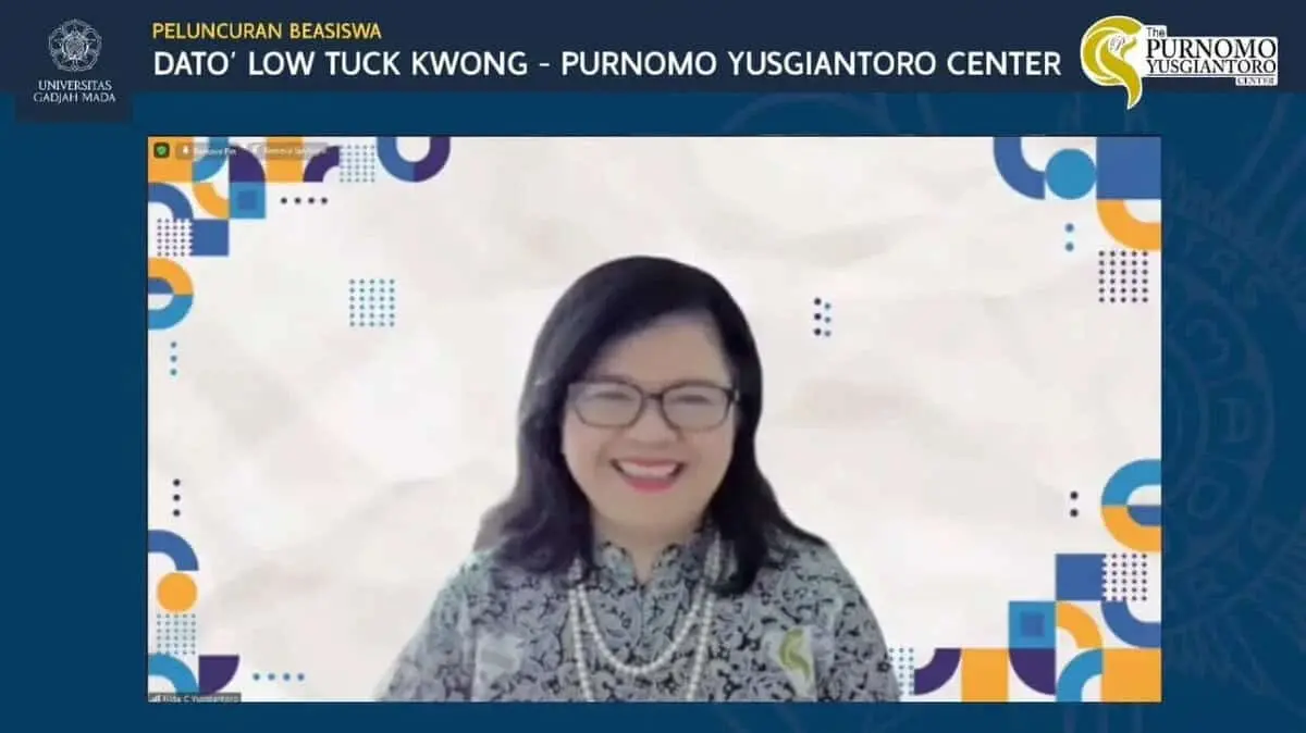 Peluncuran Beasiswa Dato' Dr. Low Tuck Kwong-Purnomo Yusgiantoro Center Untuk Mahasiswa Universitas Gadjah Mada