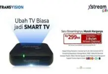 Transvision Xstream Seru, Ubah TV Biasa ke Smart TV