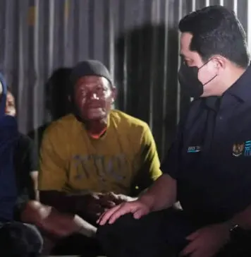 Erick Thohir Semangati Jacklien Ibo dan Jamin Pengobatan Selama Dirawat di Rumah Sakit