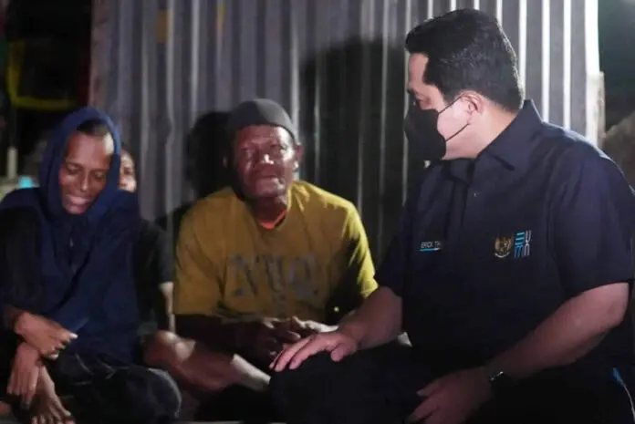 Erick Thohir Semangati Jacklien Ibo dan Jamin Pengobatan Selama Dirawat di Rumah Sakit Erick Thohir Semangati Jacklien Ibo dan Jamin Pengobatan Selama Dirawat di Rumah Sakit