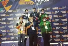 Jabar dan Banten Raih Emas Hari Kedua PON XX PAPUA