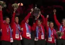 Indonesia Sukses Bawa Pulang Piala Thomas, Kalahkan China 3-0 di Final