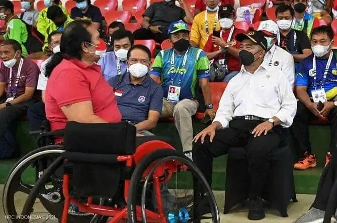 Dua Menteri kunjungi Peparnas Papua