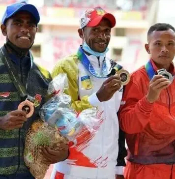 Atlet Tuan Rumah Abraham Elopere Jadi Peraih Emas Pertama Peparnas Papua Atlet Tuan Rumah Abraham Elopere Jadi Peraih Emas Pertama Peparnas Papua