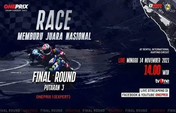 Bakalan Seru, Persaingan Ketat di Final Round Oneprix Championship 2021 Bakalan Seru, Persaingan Ketat di Final Round Oneprix Championship 2021