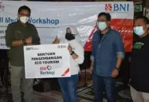 BNI Bantu Kelompok Tani Bangun Ekowisata di Hutan Organik Megamendung