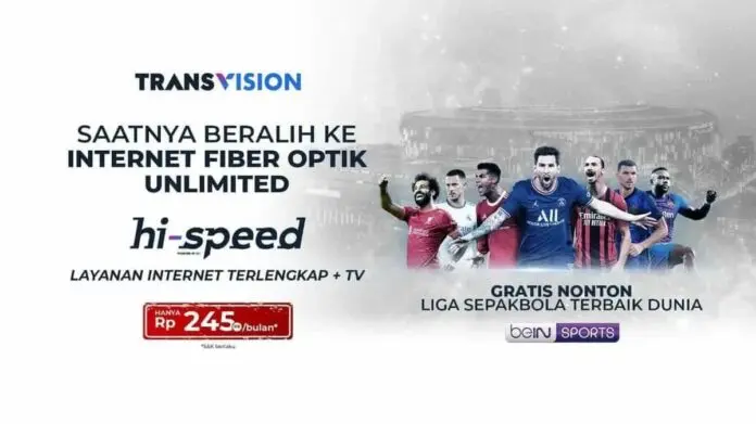 Transvision Hi-Speed, Dengan Layanan Internet Unlimited Super Cepat Transvision Hi-Speed, Dengan Layanan Internet Unlimited Super Cepat