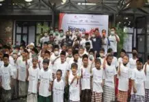 Khitanan Bakrie Amanah Ceria, Hadirkan Senyum 75 Anak Negeri