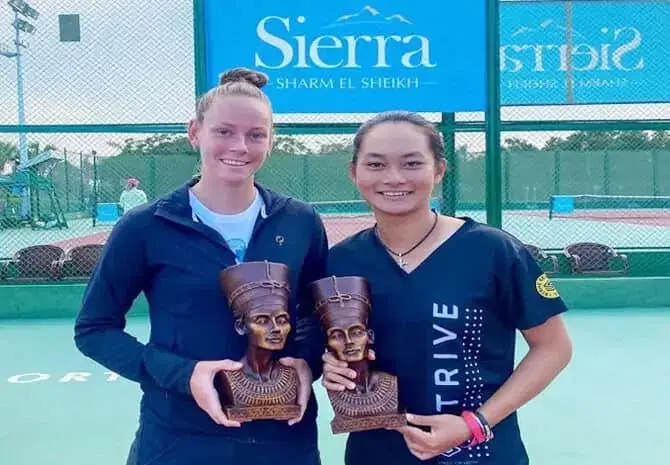 Priska Raih Gelar Ganda ITF World Tennis di Mesir Priska Raih Gelar Ganda ITF World Tennis di Mesir