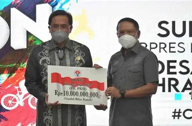 Bonus Piala Thomas