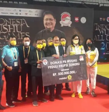 PB WI dan Gerakan Yellow Clinic Bantu Korban Bencana Erupsi Gunung Semeru
