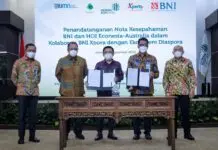 Perkuat Ekosistem Diaspora, BNI Xpora jalin kerja sama dengan House of Indonesia Econesia