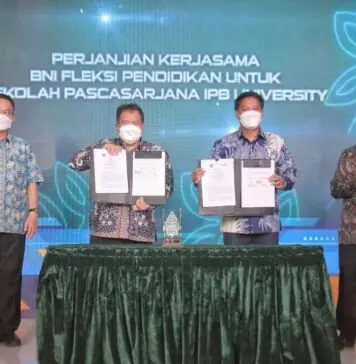 BNI Dukung IPB University Dorong Percepatan Campus Financial Ecosystem melalui Aplikasi IPB Cashless