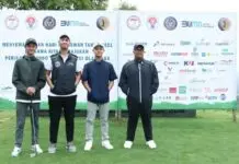 Viras Raih Best Net dan Beasiswa di Turnamen Golf NOC Indonesia Golf and Charity 2021
