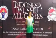 Rosita Naibaho Anak Kabanjahe Penakluk Atlet Pelatnas Wushu