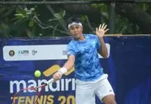 Rifky Juarai Mandiri Tennis Open 2022