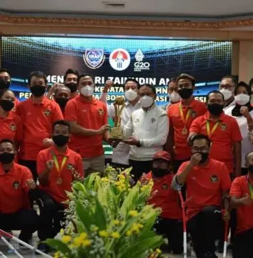Menpora Apresiasi Prestasi Timnas PSAI Lolos Piala Dunia