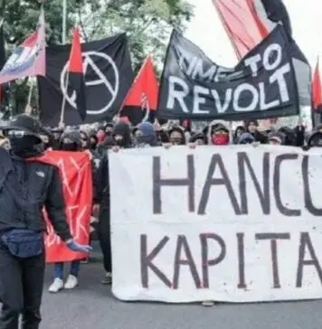 Polisi Terus Antisipasi Pergerakan Kelompok Anarcho Syndicalism