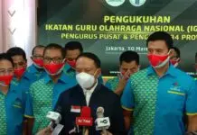 Menpora Minta IGORNAS Jadi Energi Baru Percepatan Pelaksanaan DBON
