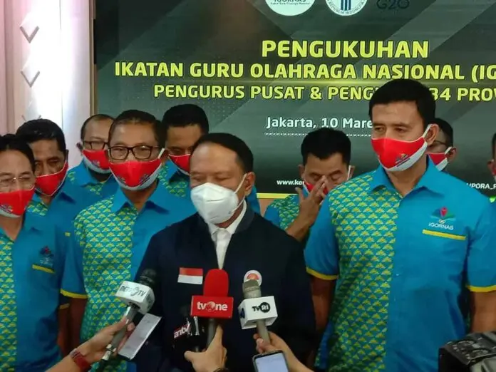 Menpora Minta IGORNAS Jadi Energi Baru Percepatan Pelaksanaan DBON Menpora Minta IGORNAS Jadi Energi Baru Percepatan Pelaksanaan DBON