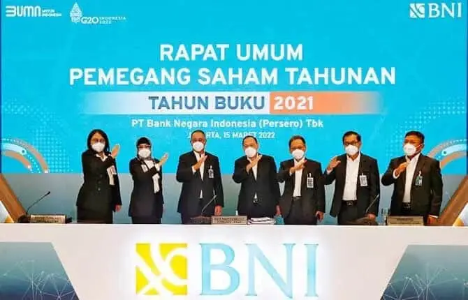 Bagi 25 Persen Laba, Dividen BNI Naik 3,3 kali Bagi 25 Persen Laba, Dividen BNI Naik 3,3 kali