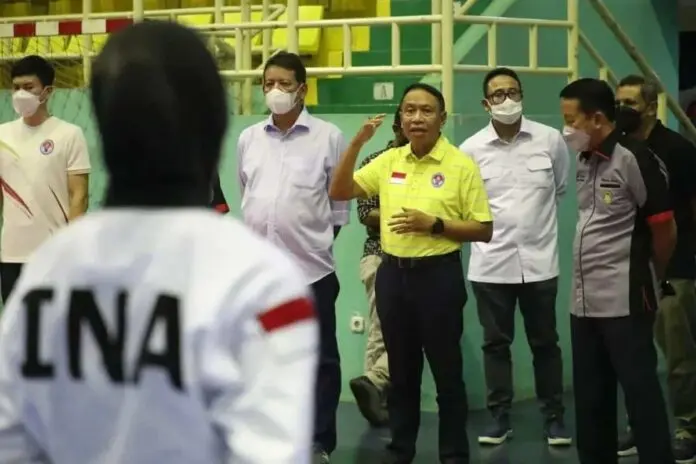7106Tinjau-Pelatnas-Taekwondo--Menpora-Amali-Optimis-Para-Atlet-Bisa-Berprestasi-di-SEA-Games-2021-Vietnam