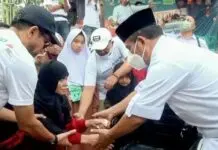 Bakrie Amanah Tebar Santunan Lebaran untuk Ratusan Anak Yatim dan Du’afa di Garut dan Sumedang