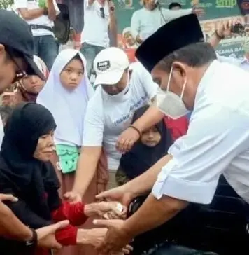 Bakrie Amanah Tebar Santunan Lebaran untuk Ratusan Anak Yatim dan Du’afa di Garut dan Sumedang
