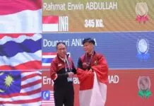 Menpora Bangga Capaian Prestasi Rahmat Erwin Abdullah