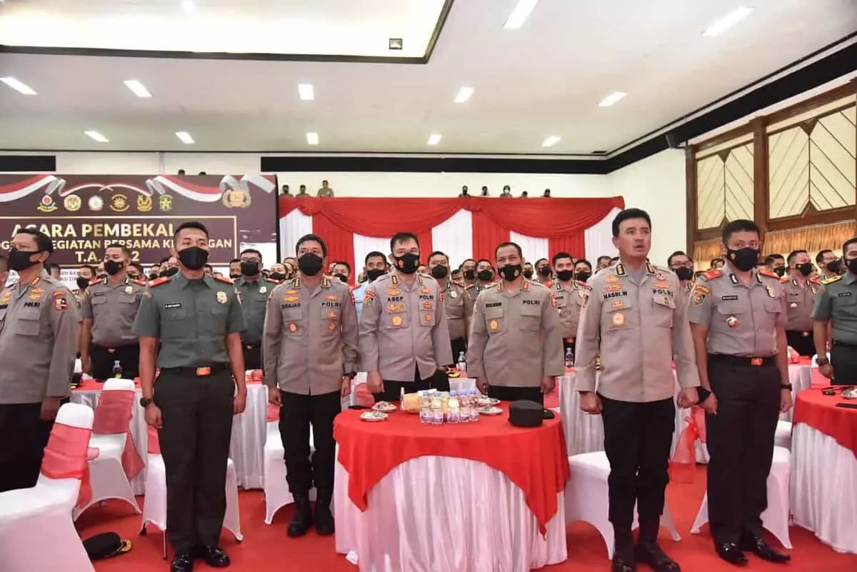 Kapolri Berikan Pembekalan PKB Kejuangan T.A. 2022 di Sespim Lemdiklat Polri