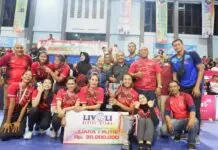 Livoli Divisi Utama Berlangsung di Tiga Kota