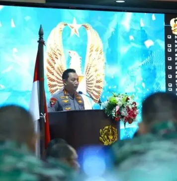 Dihadapan Dansat TNI AD, Kapolri Tekankan Sinergitas TNI-Polri Harga Mati Demi Wujudkan Indonesia Emas 2045