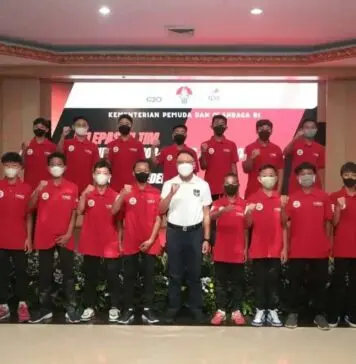 Menpora Lepas Pemain  IJSL Ikuti Gothia Cup di Swedia