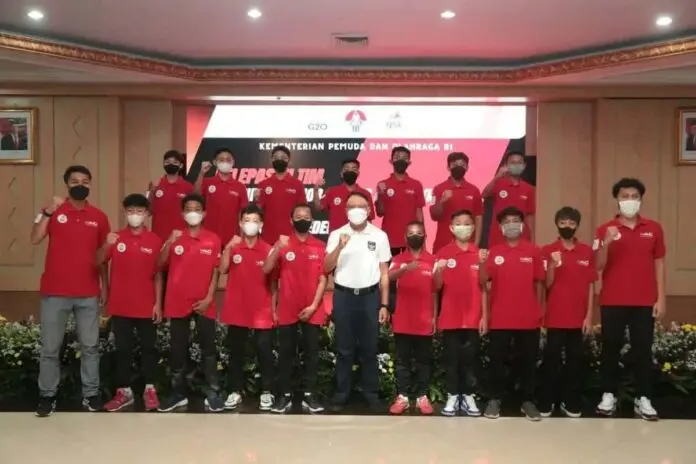Menpora Lepas Pemain  IJSL Ikuti Gothia Cup di Swedia