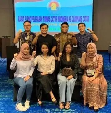 PB Percasi Kirim 9 Atlet Ikuti Olimpiade Catur di India