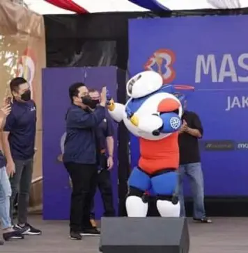 Erick Thohir Launching Maskot FIBA Basketball World Cup 2023 Erick Thohir Launching Maskot FIBA Basketball World Cup 2023