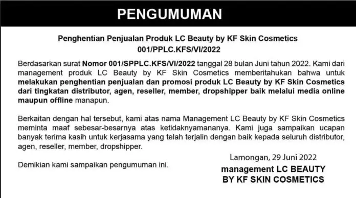 DPRD Jatim Soroti Produk LC Beauty Tidak Berizin BPOM DPRD Jatim Soroti Produk LC Beauty Tidak Berizin BPOM
